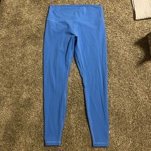 Blue Lululemon Align Leggings